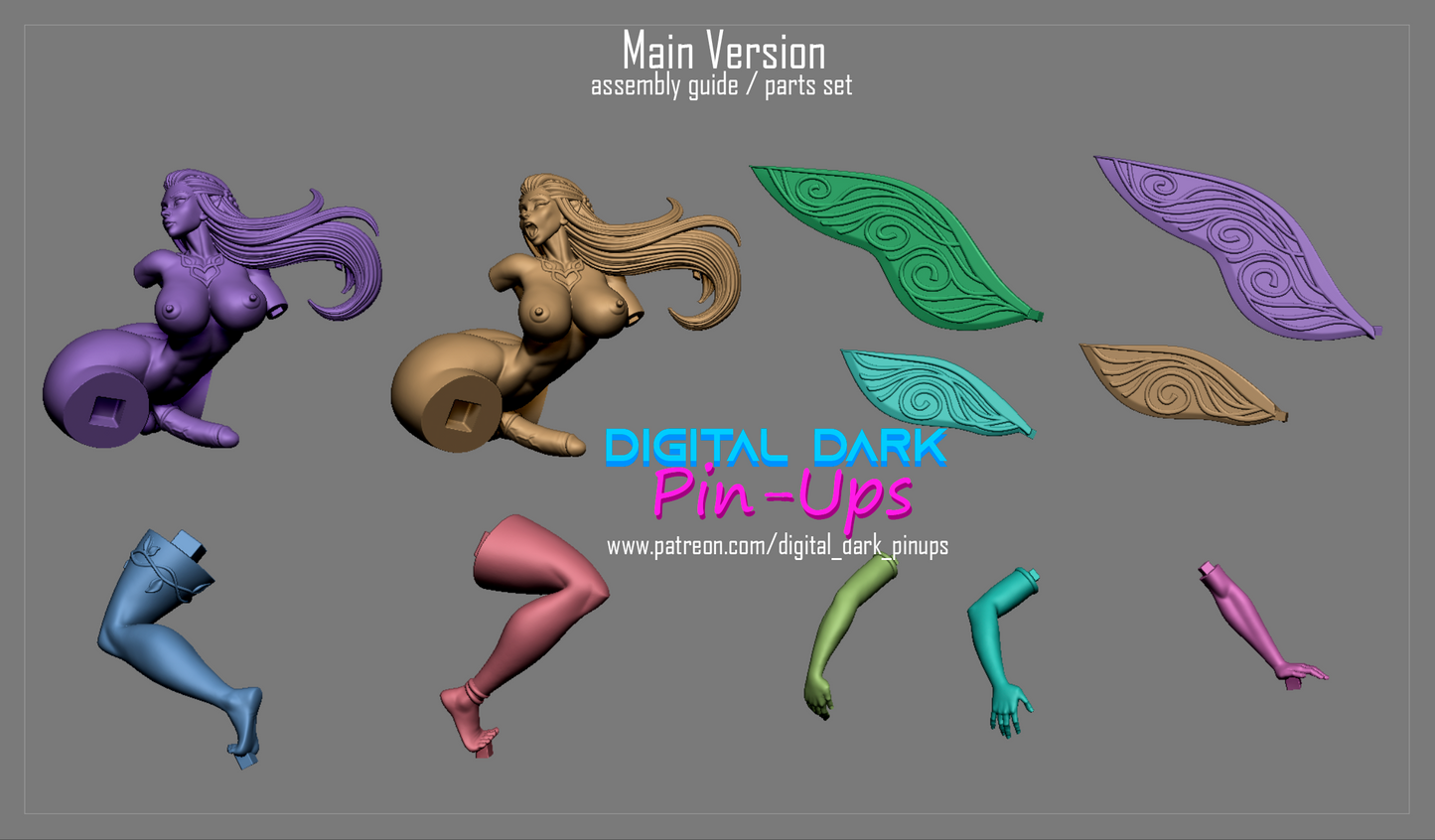 18+ Digital Dark SLAVE FAIRY