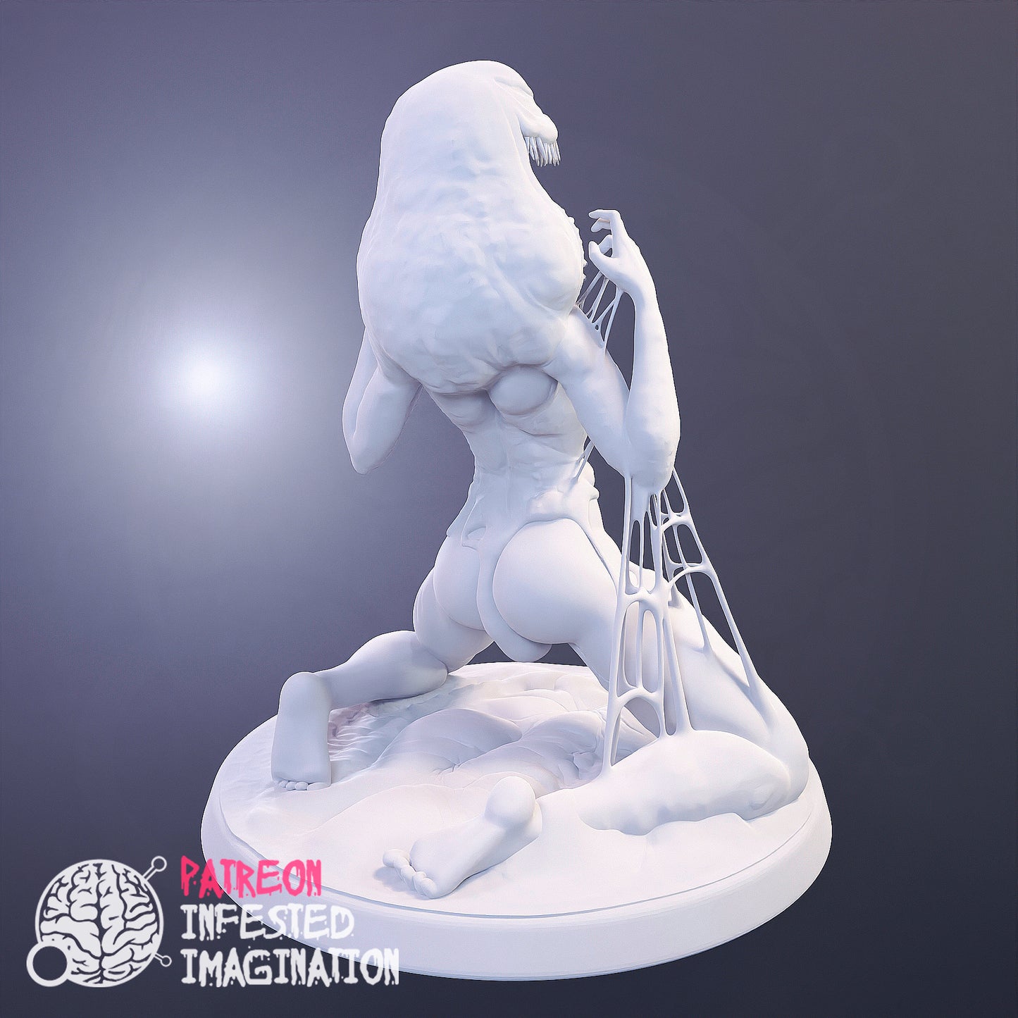 GWEN X VENOM PRINTABLE ADULT MINIATURE - Infested Imagination