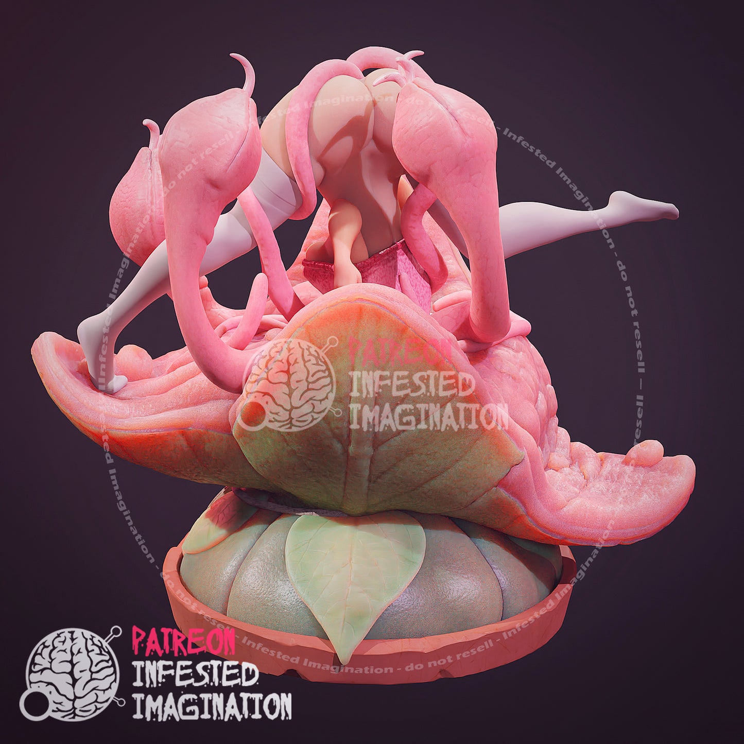 PLANT VORE TAKING A NEW VICTIM- Infested Imagination