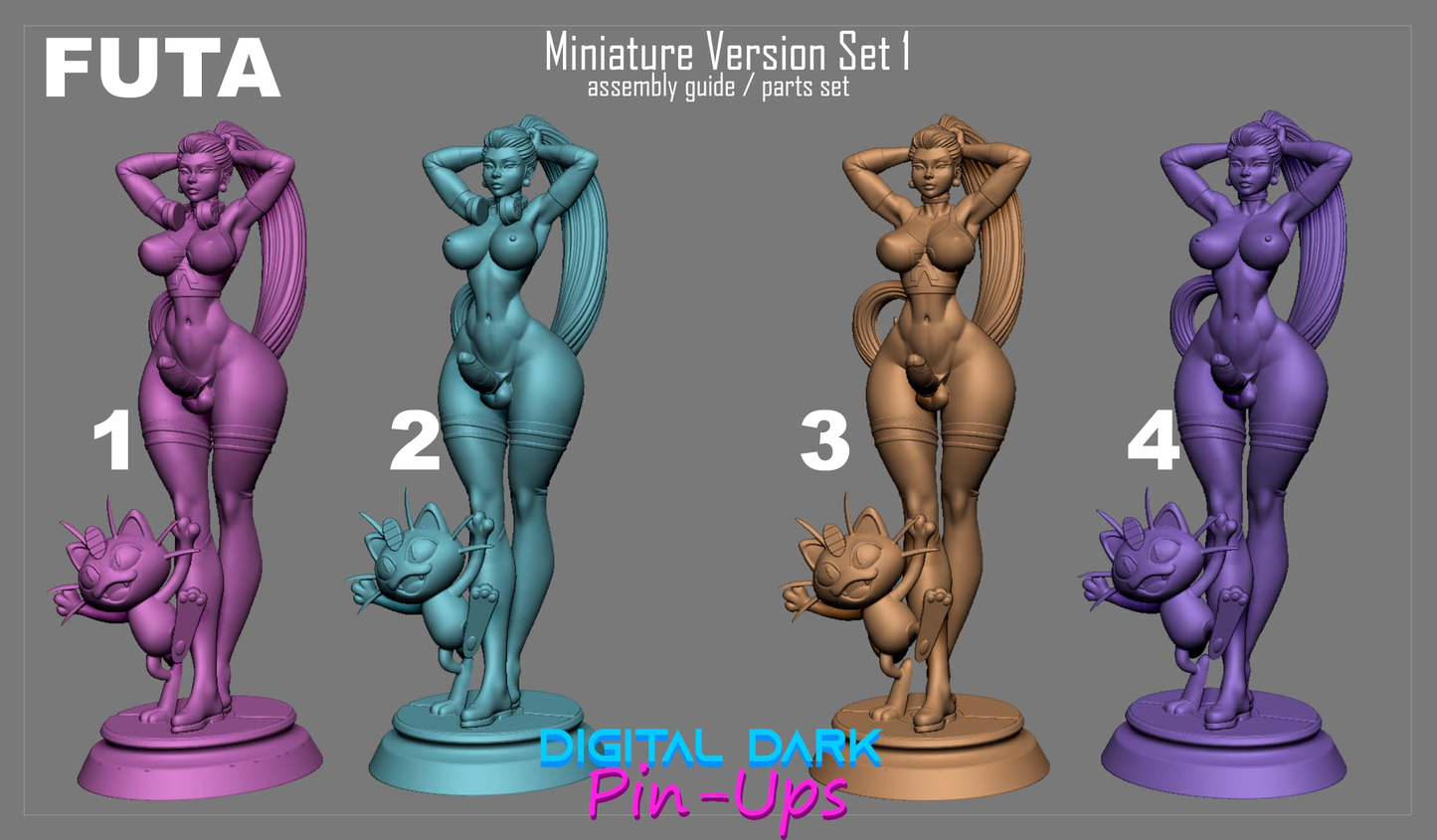 Jessie Team Rocket Fan made Kit by Digital Dark Pinups 18+