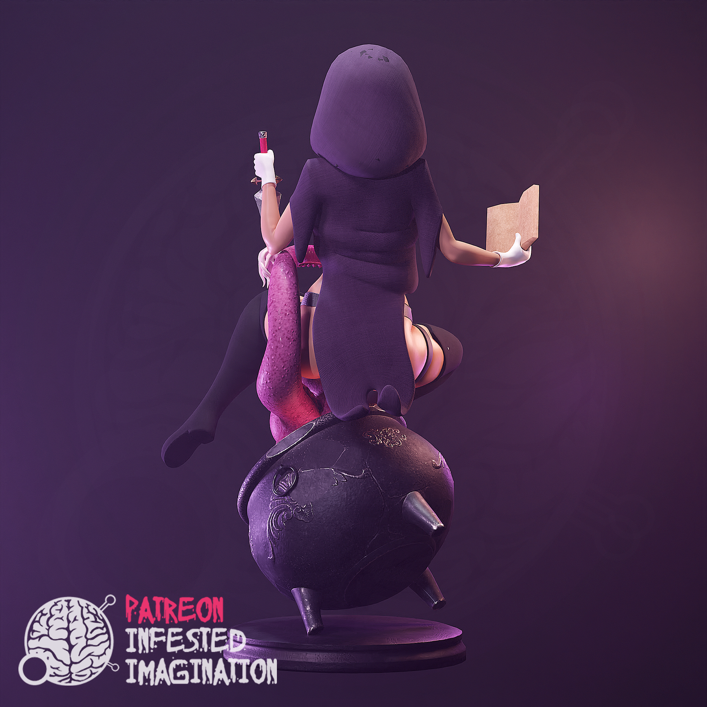 WRONG SPELL TENTACLES FUCKING WITCH - Infested Imagination