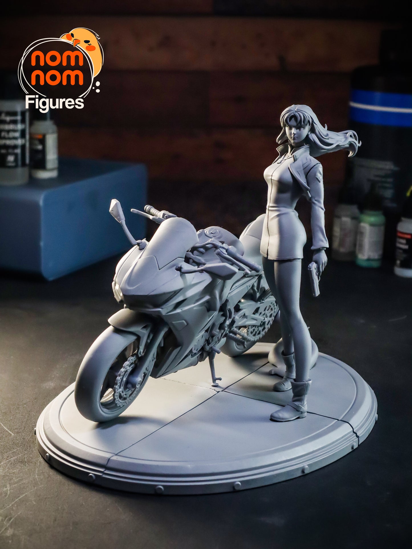 Misato - Neon Genesis Evangelion 3D Printed Fanmade Model by Nomnom Figures