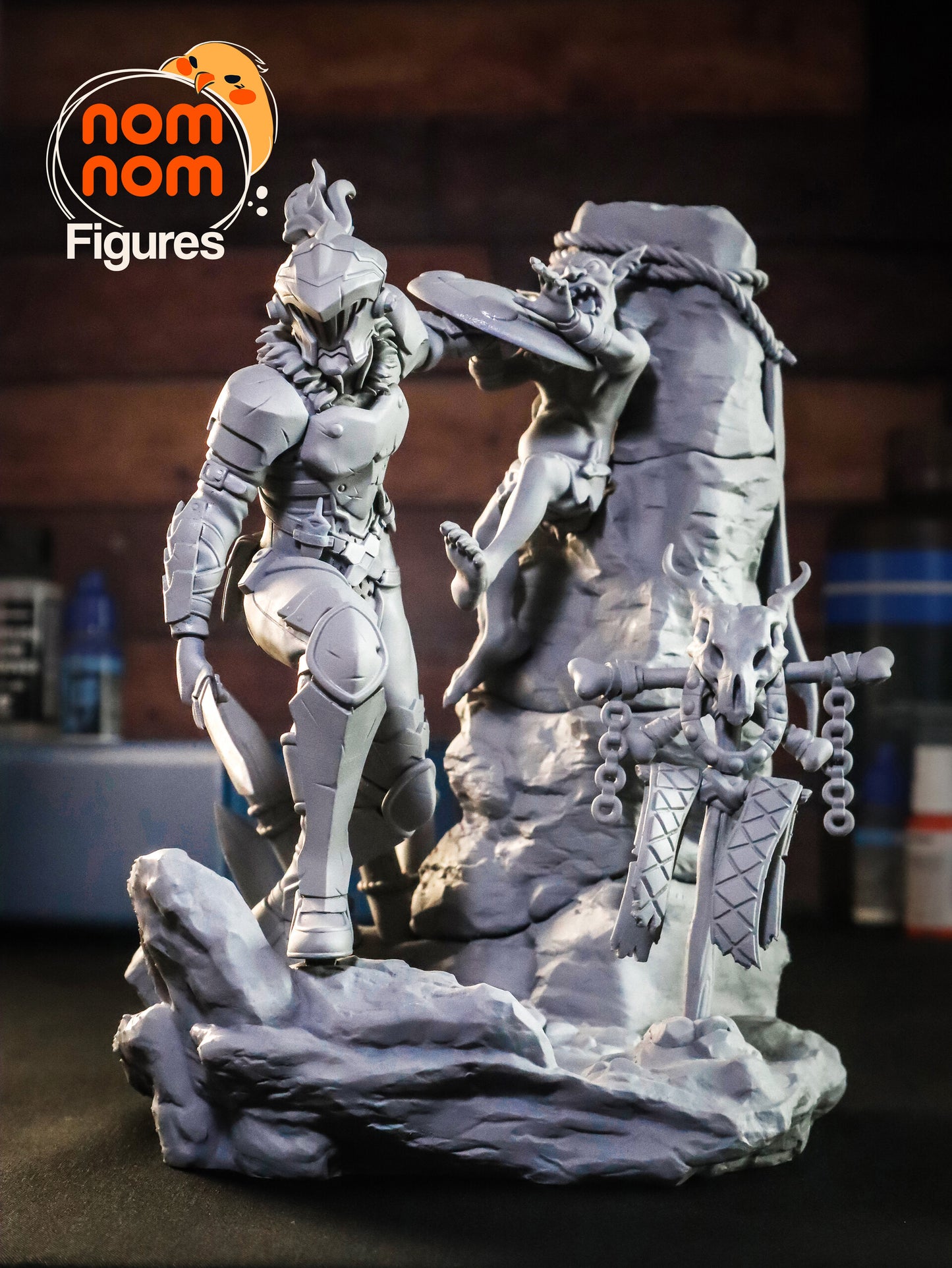 Orcbolg - Goblin Slayer 3D Printed Fanmade Model by Nomnom Figures