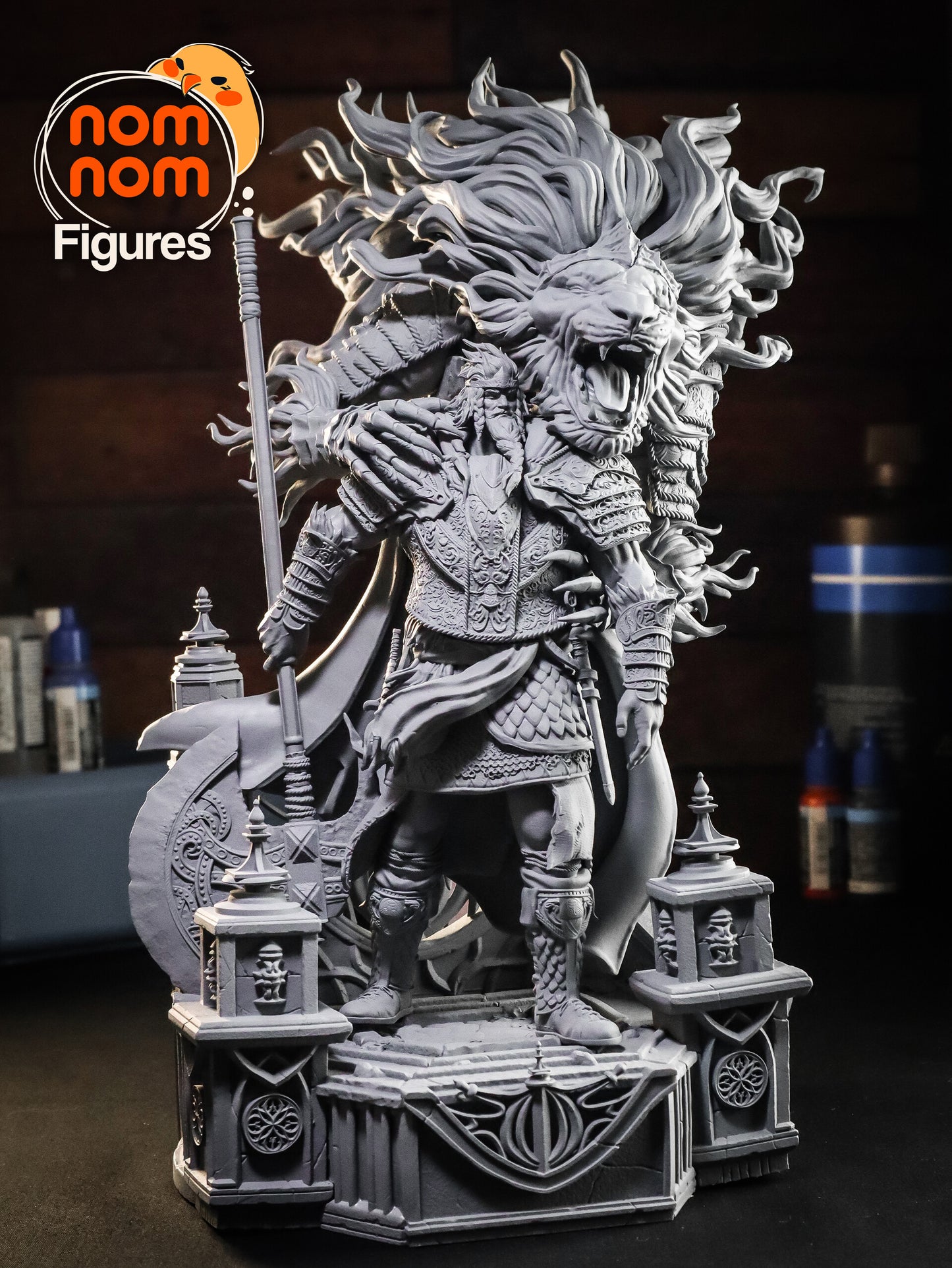Godfrey - The First Elden Lord - Elden Ring 3D Printed Fanmade Model by Nomnom Figures