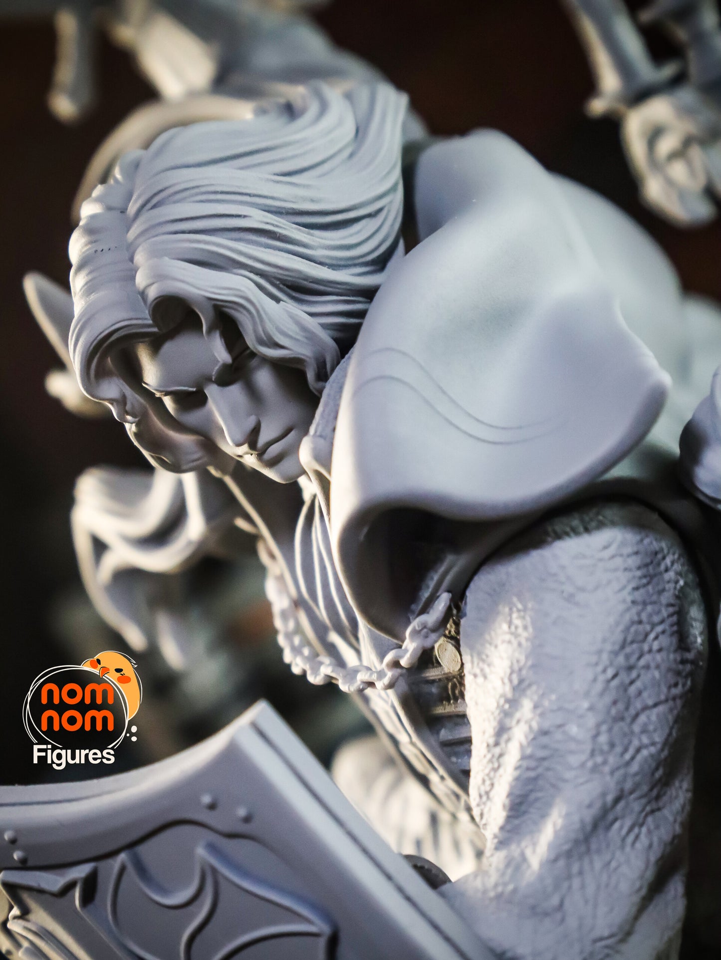 Alucard x Maria - Castlevania Symphony of the Night 3D Printed Model by Nomnom Figures