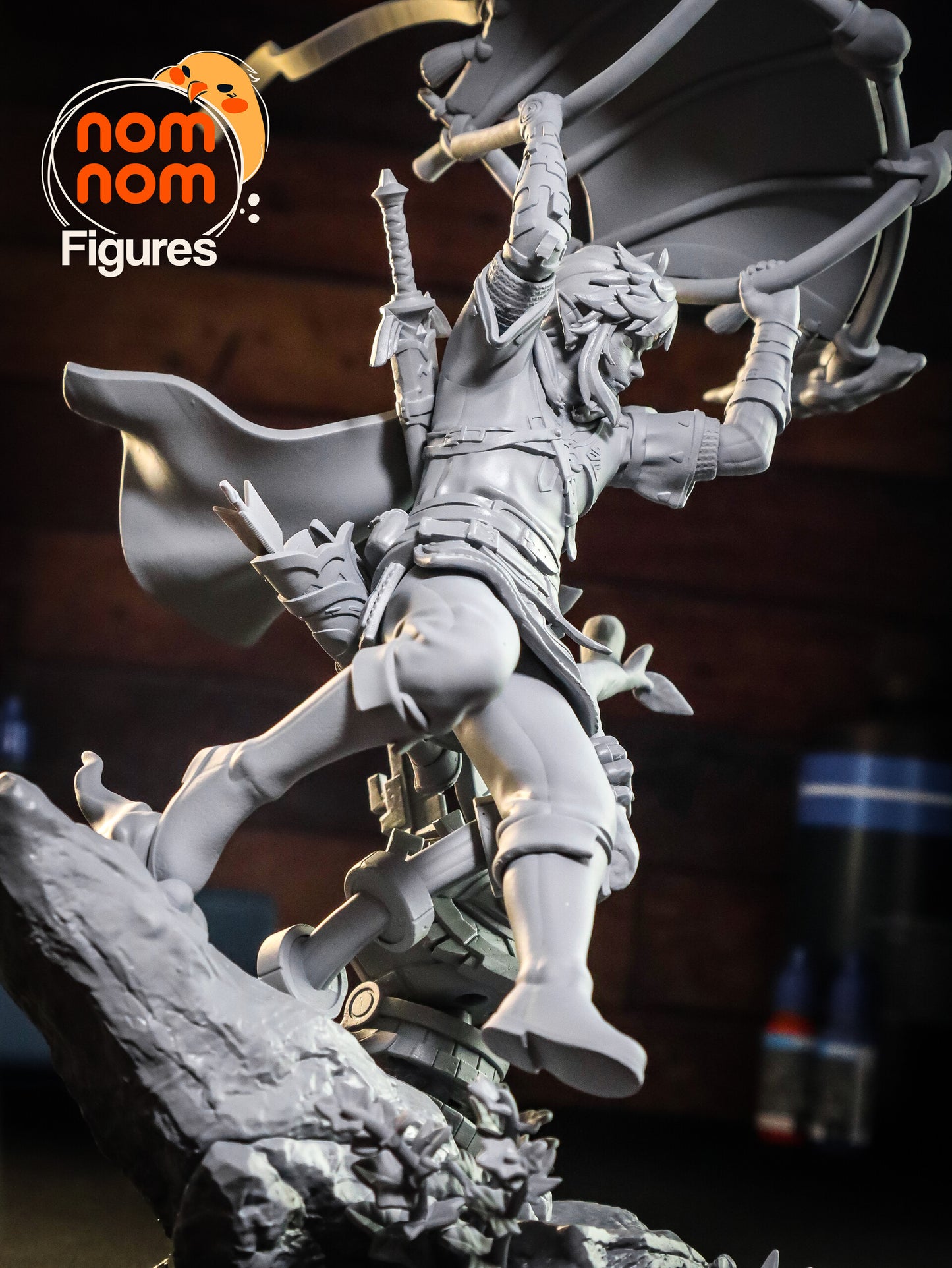 Tears Of The Kingdom Fan inspired Model by Nomnom Figures