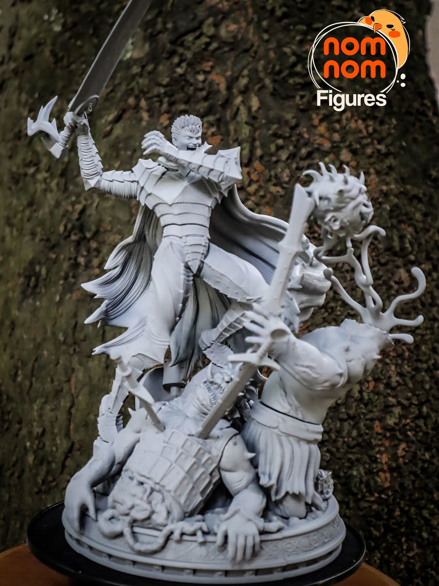 Guts - Berserk - Version 1 3D Printed Fanmade Model by Nomnom Figures