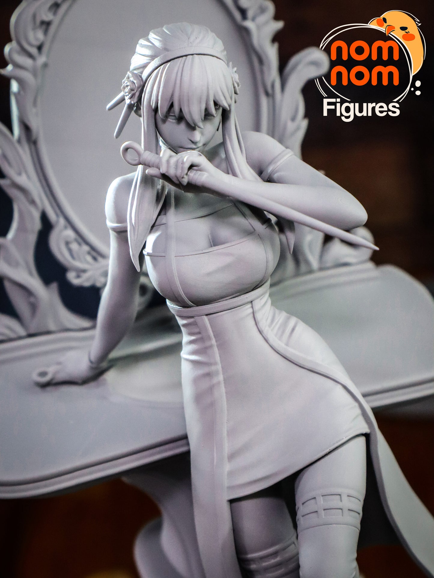 Yor Forger - Spy X Family 3D Printed Fanmade Model by Nomnom Figures