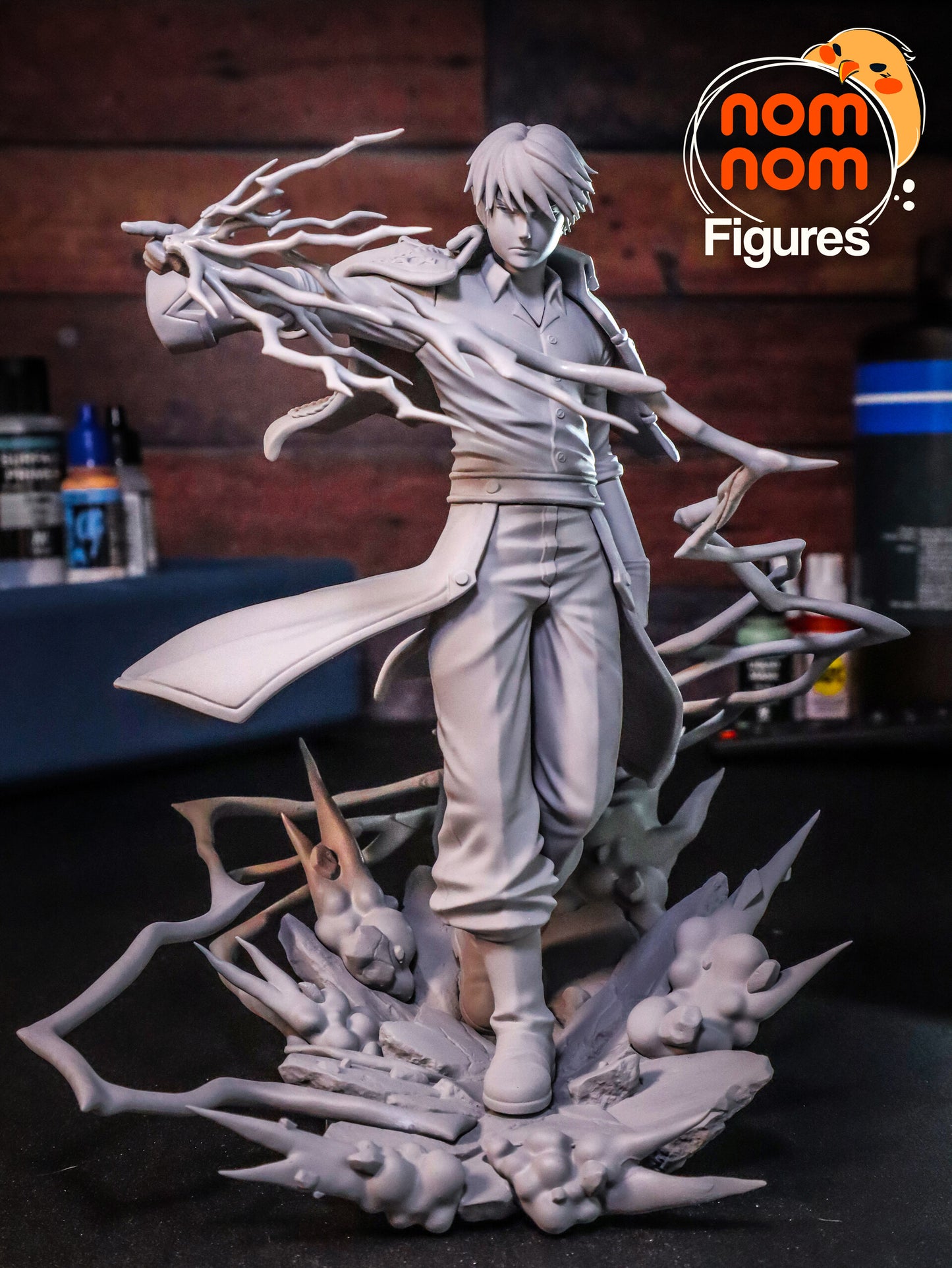 Roy Mustang - Fullmetal Alchemist 3D Printed Fanmade Model by Nomnom Figures