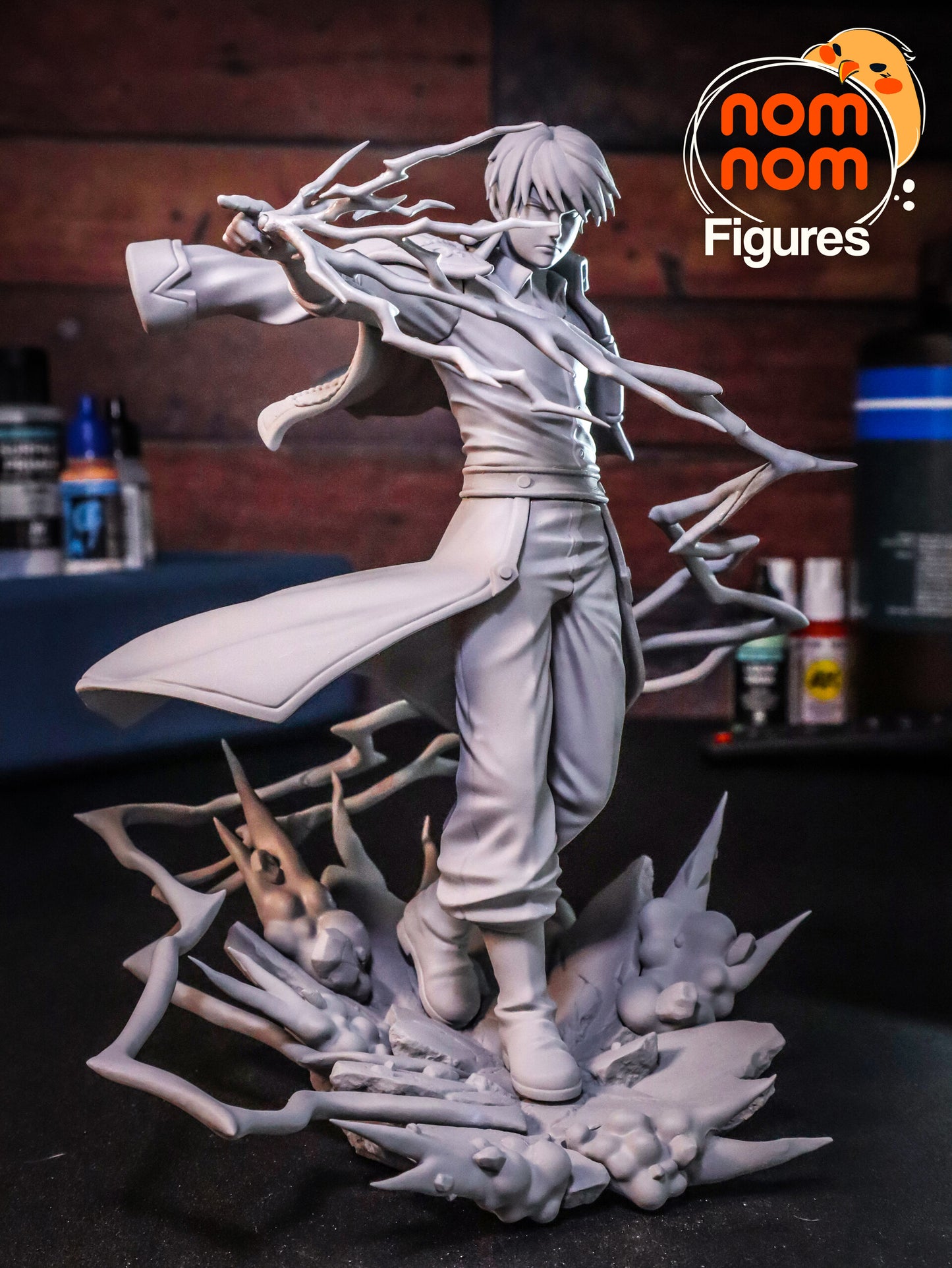 Roy Mustang - Fullmetal Alchemist 3D Printed Fanmade Model by Nomnom Figures