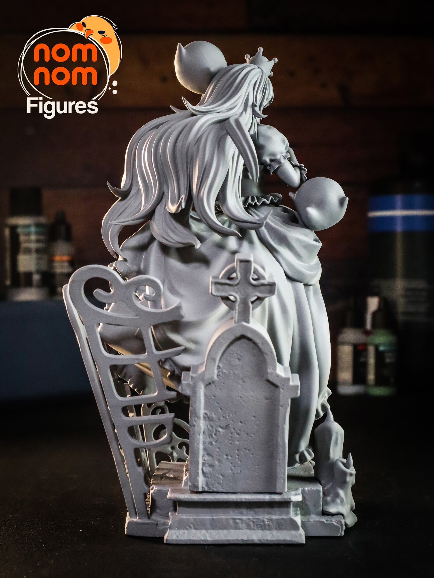 Booette - Super Mario 3D Printed Fanmade Model by Nomnom Figures