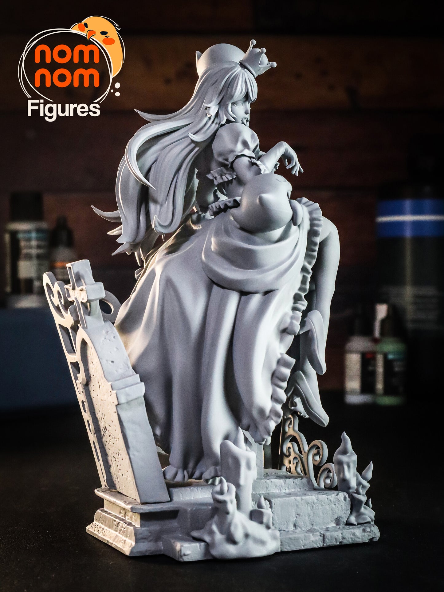 Booette - Super Mario 3D Printed Fanmade Model by Nomnom Figures