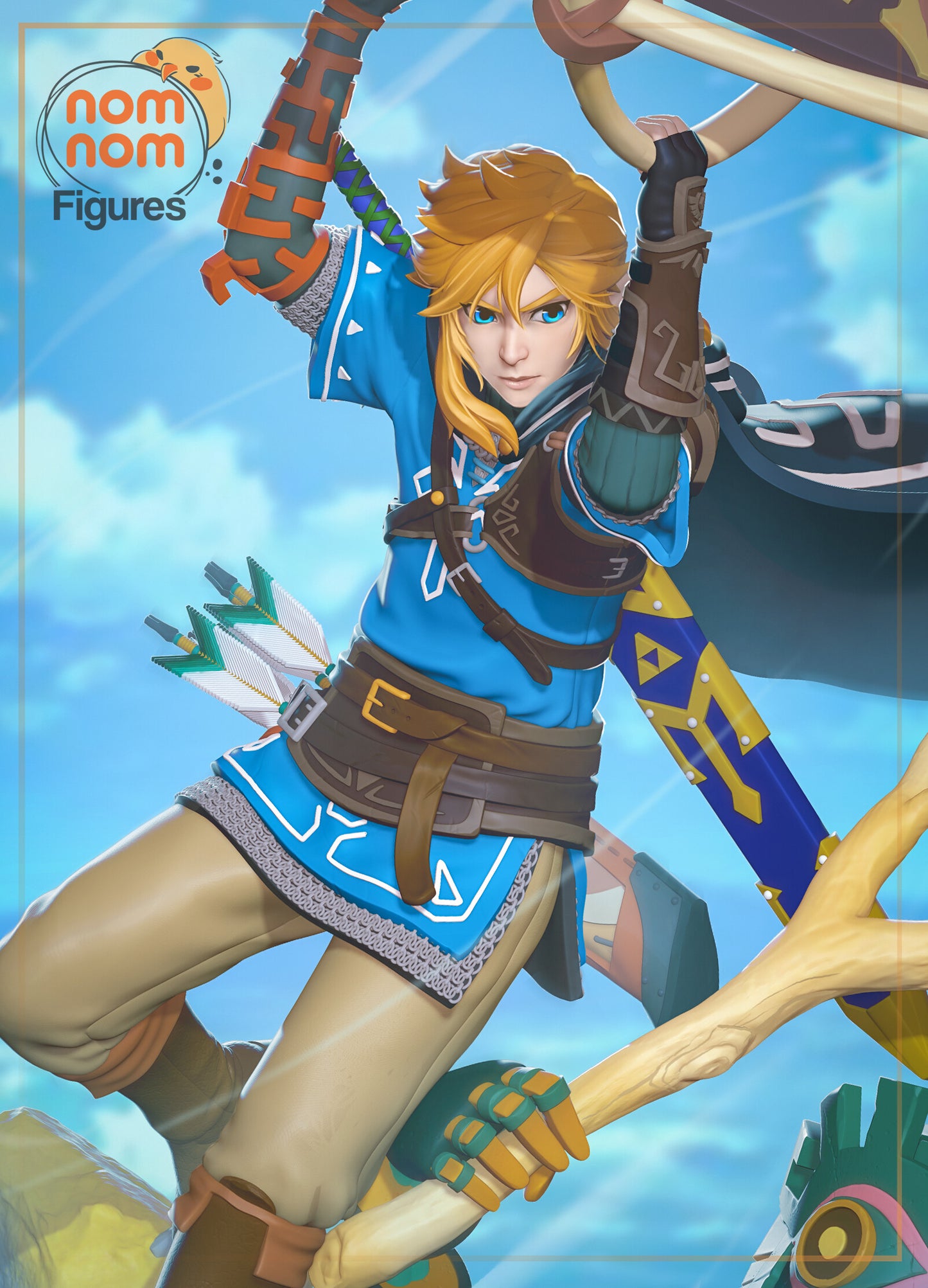 Tears Of The Kingdom Fan inspired Model by Nomnom Figures