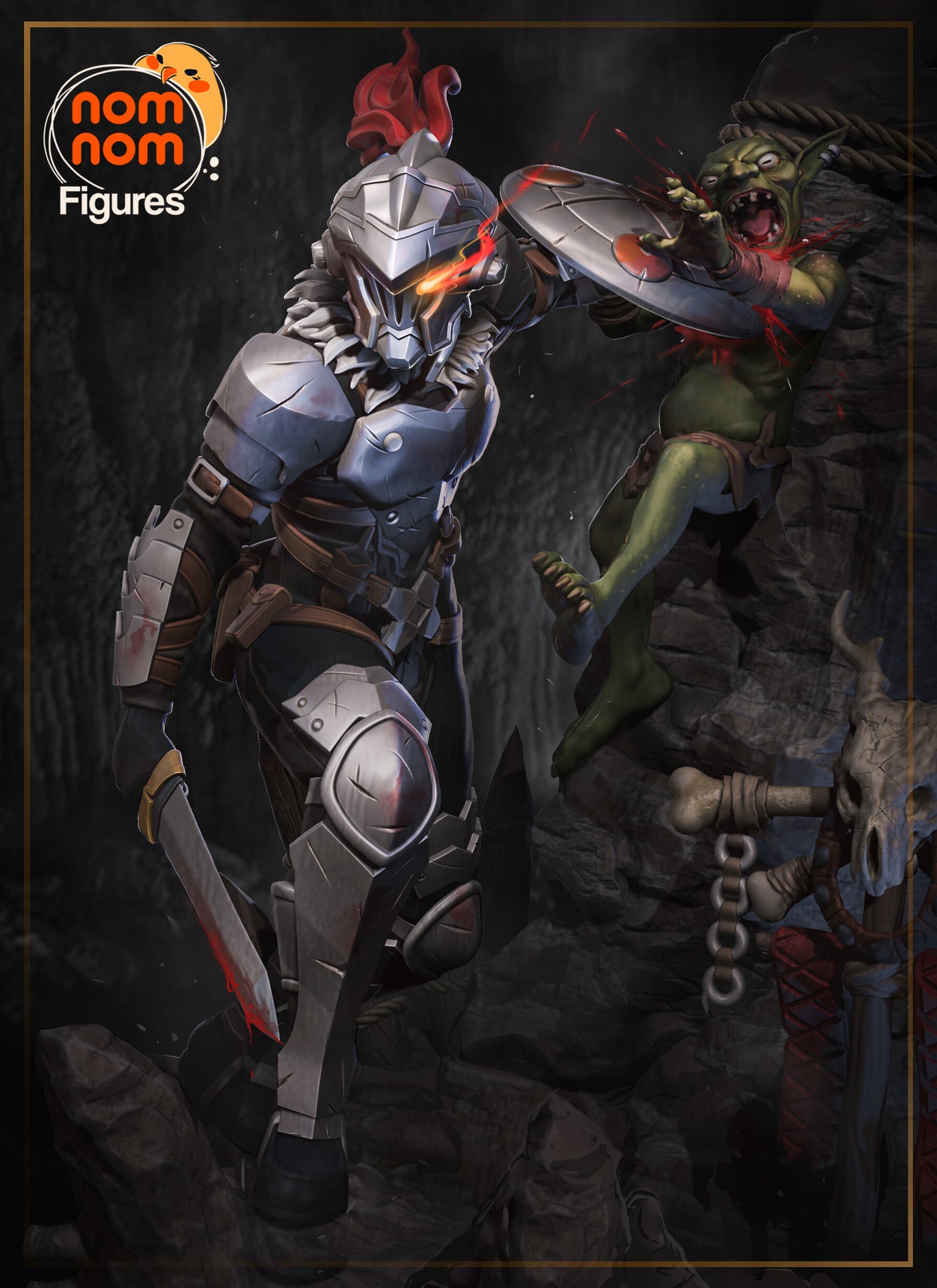 Orcbolg - Goblin Slayer 3D Printed Fanmade Model by Nomnom Figures