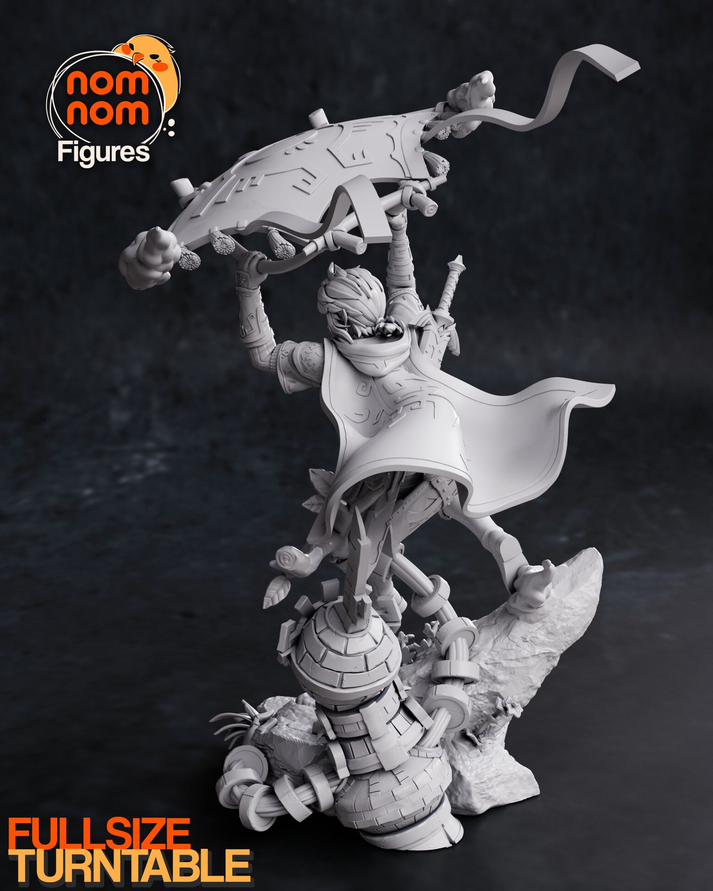 Tears Of The Kingdom Fan inspired Model by Nomnom Figures