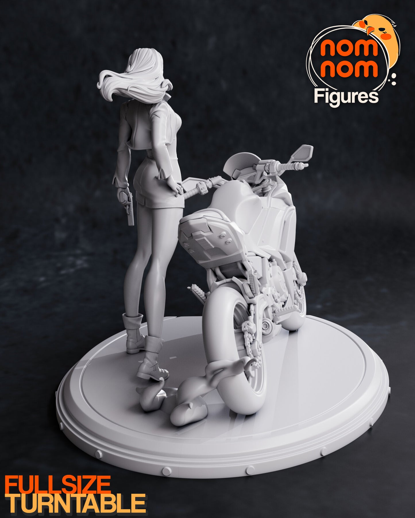 Misato - Neon Genesis Evangelion 3D Printed Fanmade Model by Nomnom Figures