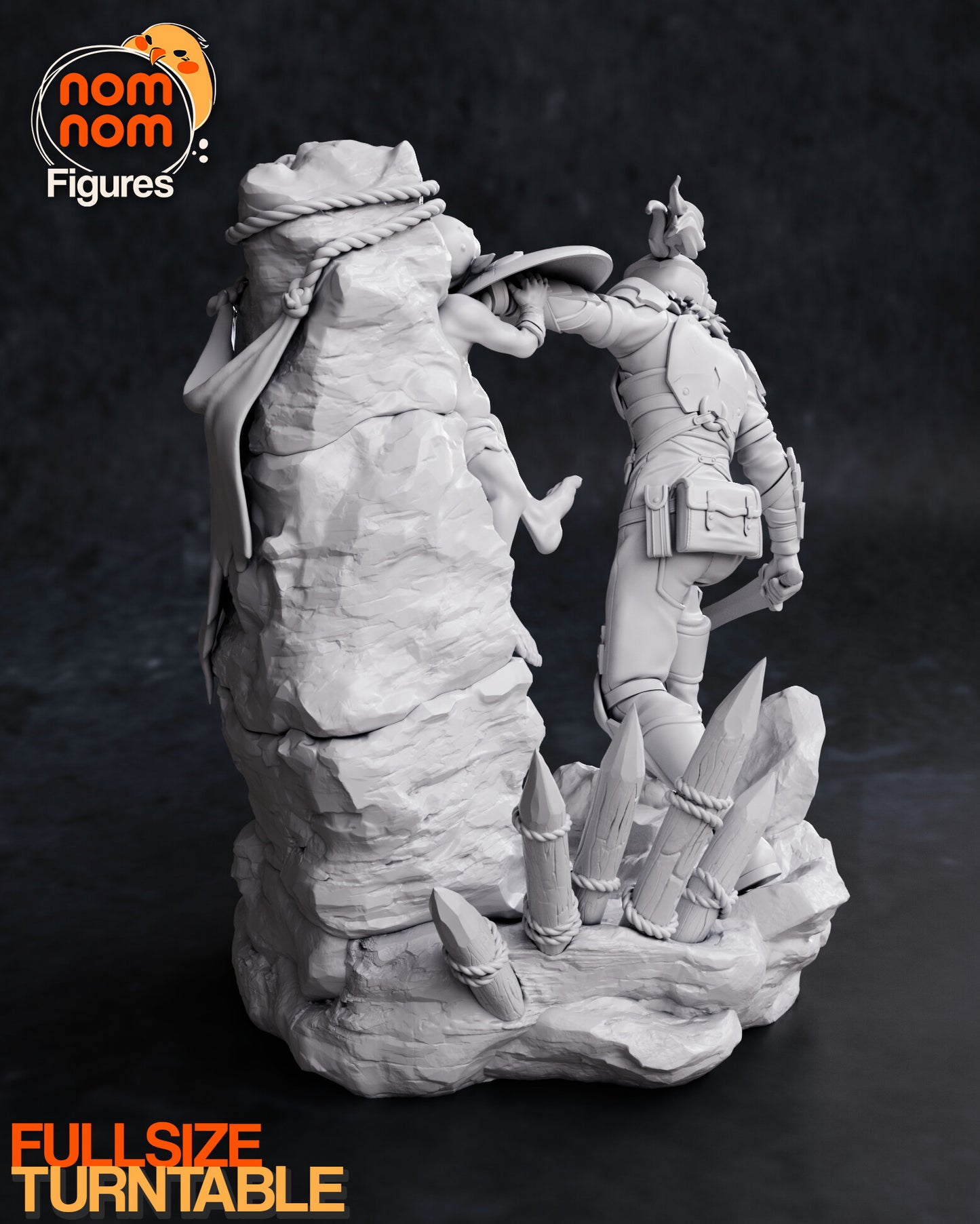 Orcbolg - Goblin Slayer 3D Printed Fanmade Model by Nomnom Figures