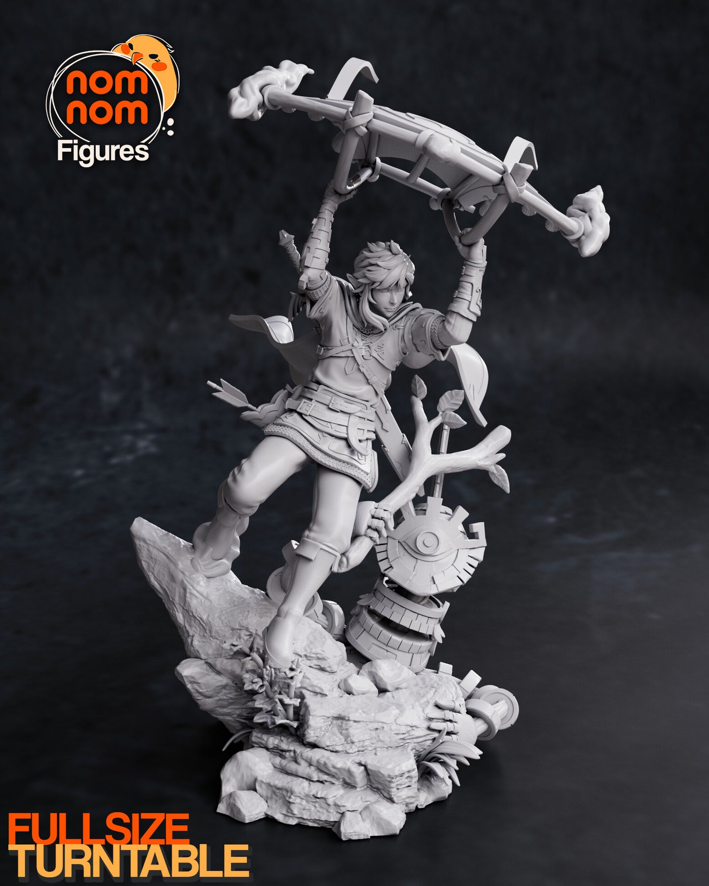 Tears Of The Kingdom Fan inspired Model by Nomnom Figures