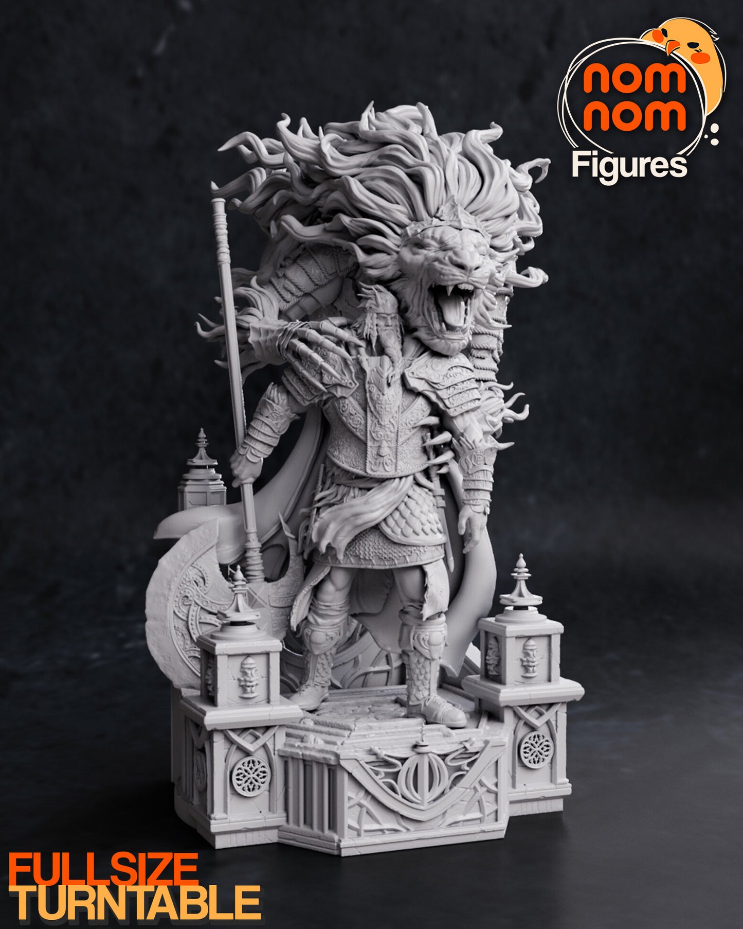 Godfrey - The First Elden Lord - Elden Ring 3D Printed Fanmade Model by Nomnom Figures