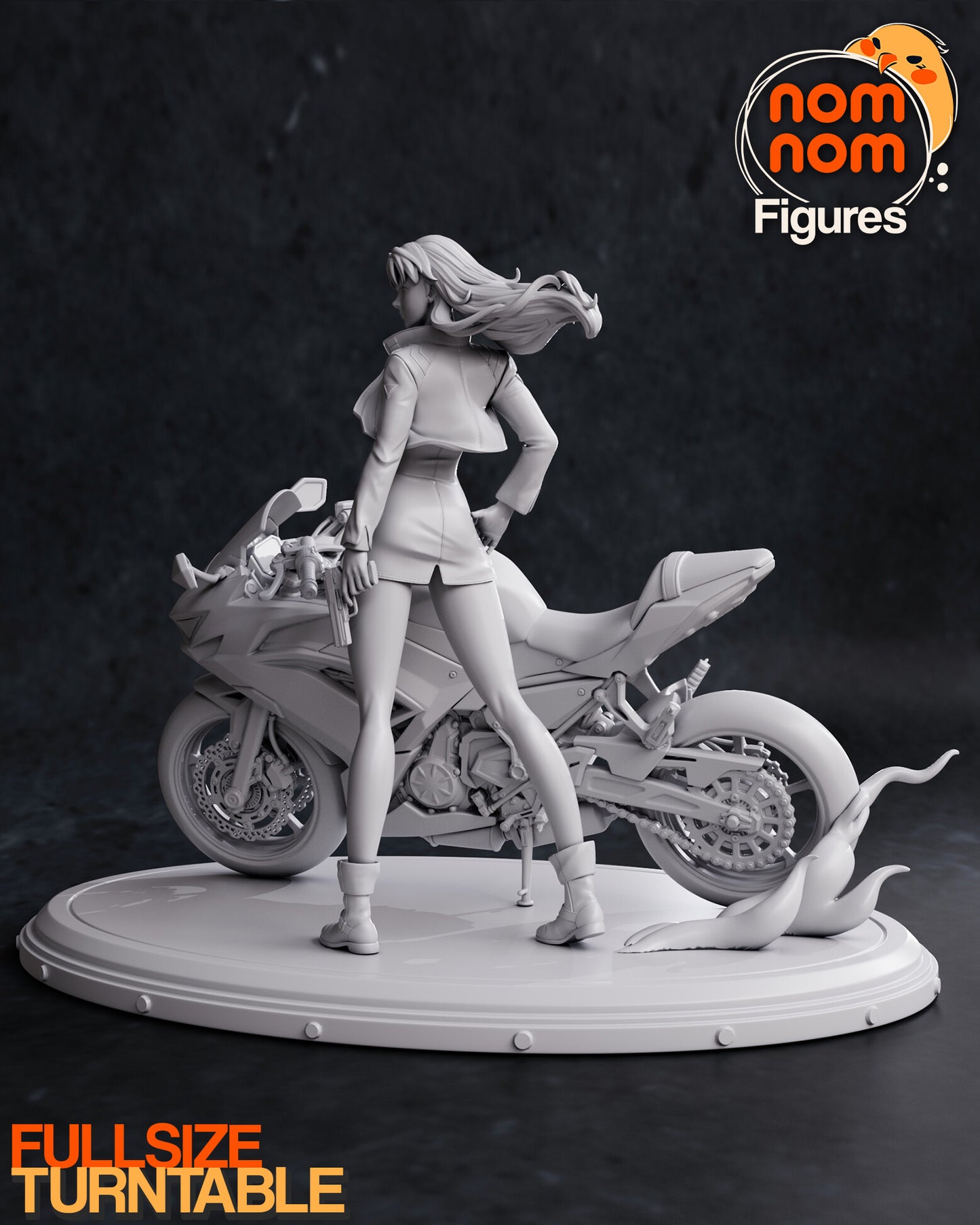 Misato - Neon Genesis Evangelion 3D Printed Fanmade Model by Nomnom Figures