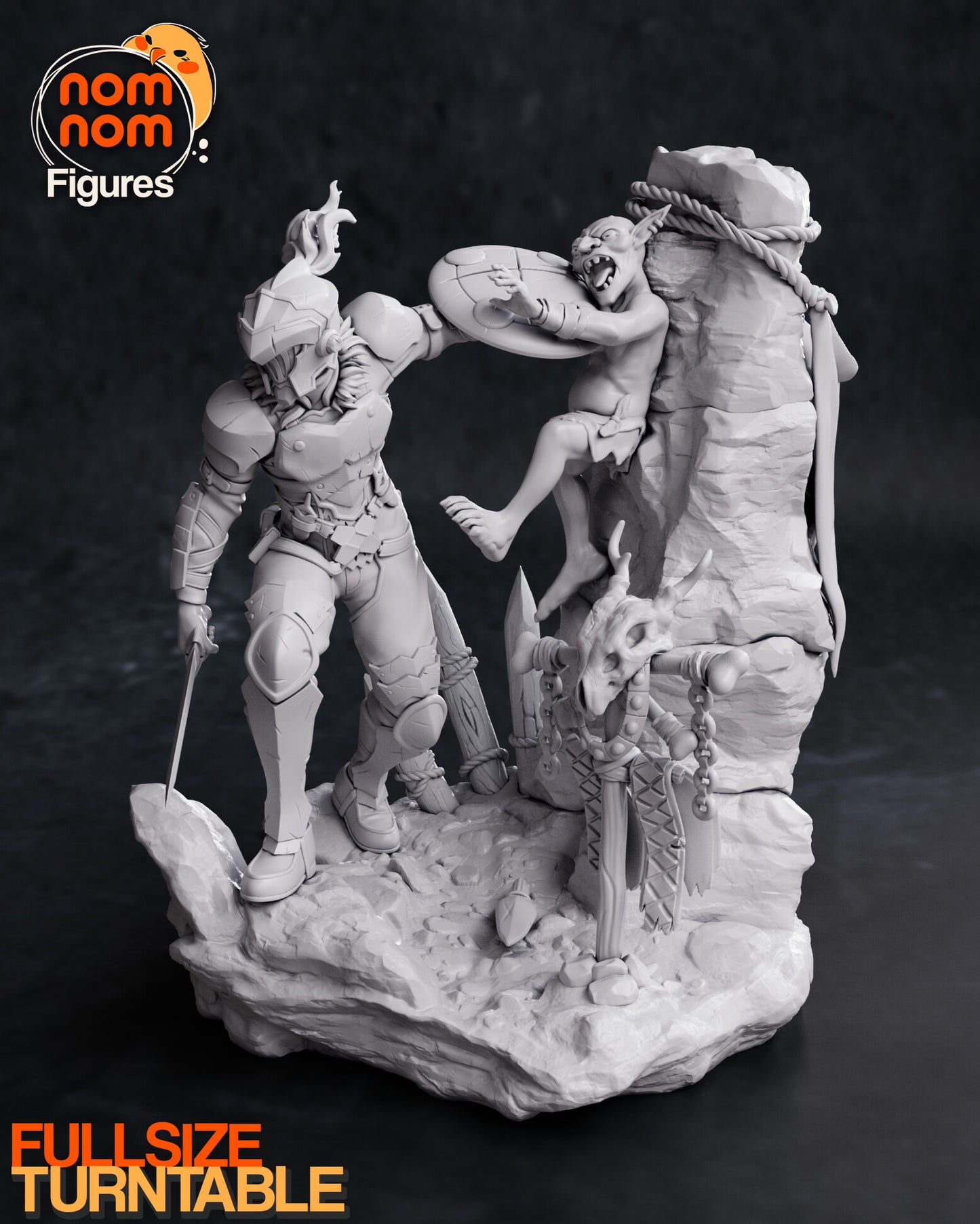 Orcbolg - Goblin Slayer 3D Printed Fanmade Model by Nomnom Figures