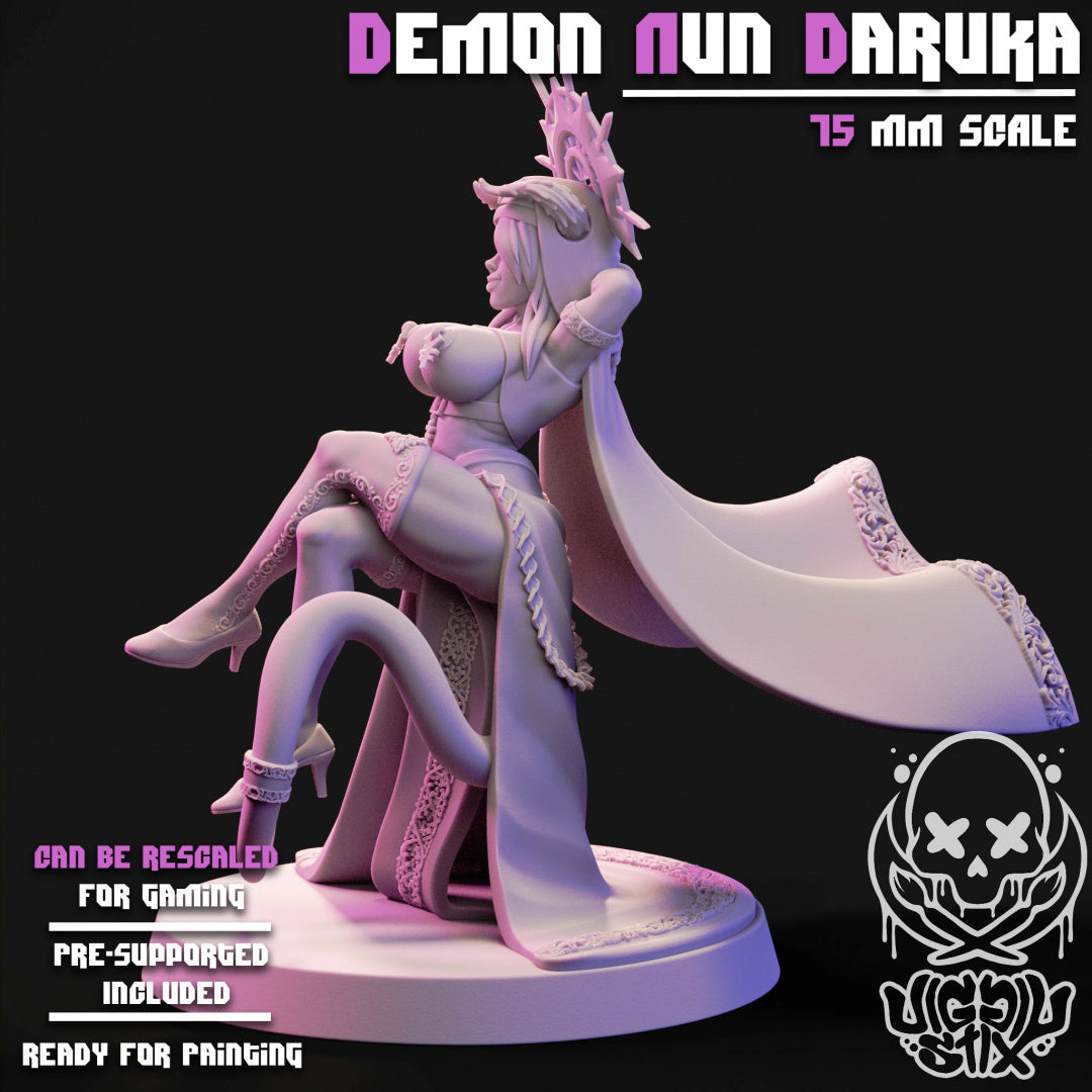 Demon Nun Daruka By JigglyStix