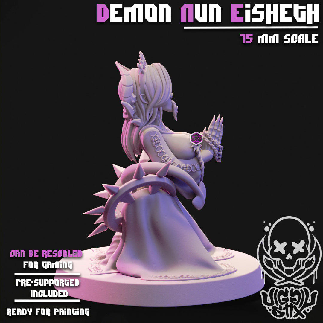Demon Nun Eisheth By JigglyStix