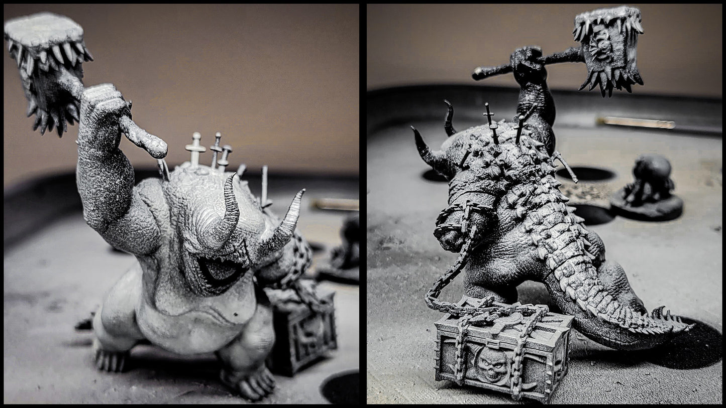 Gold Afflicted Demon By JigglyStix