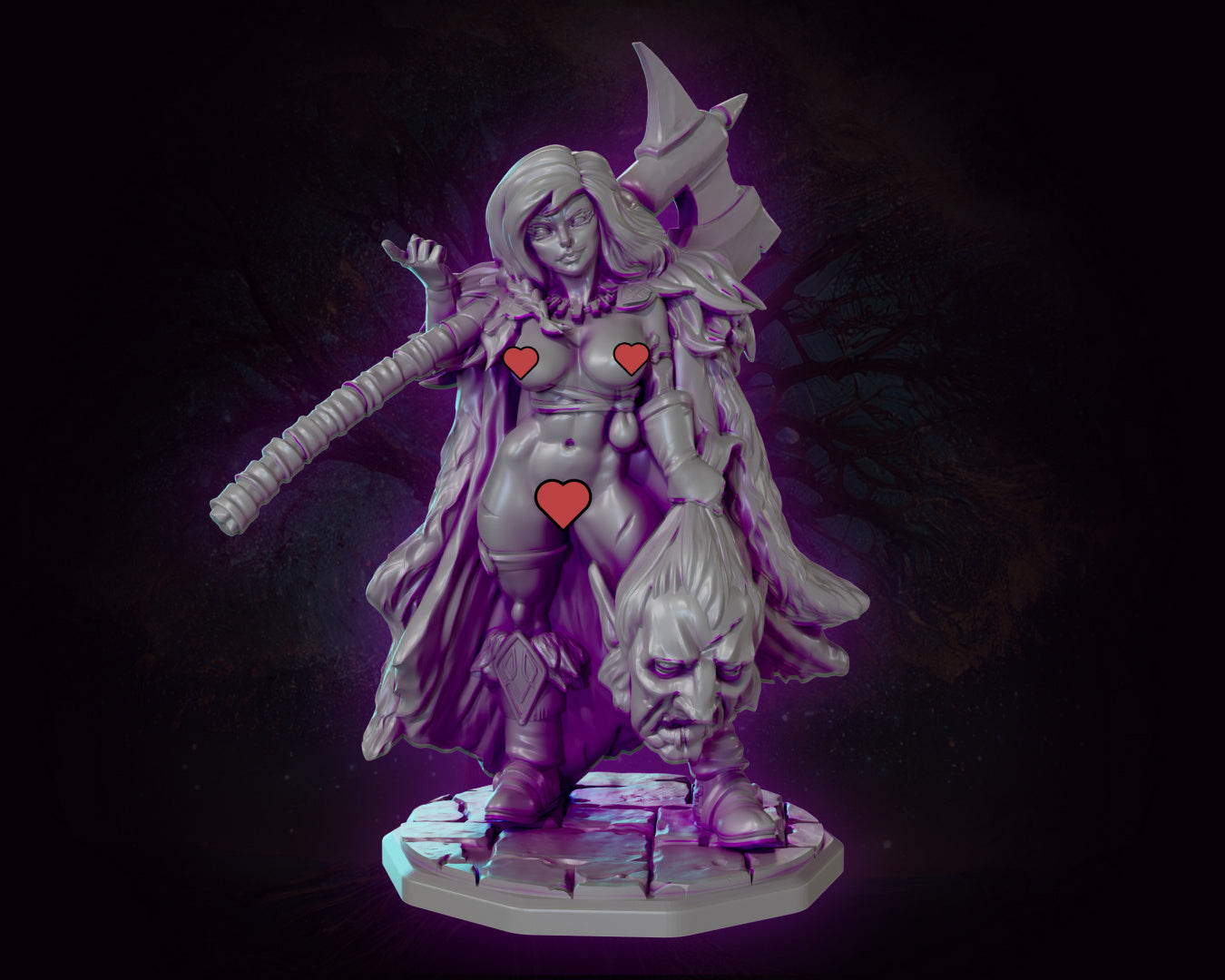 Troll Hunter Tanya Red by Gaz Minis