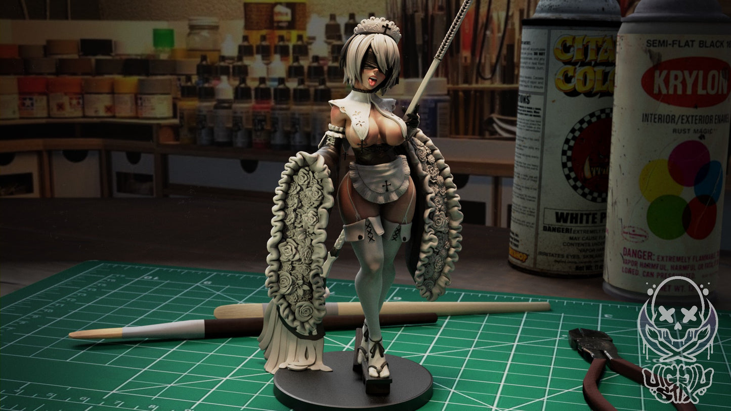 Holy Maid 2B By JigglyStix