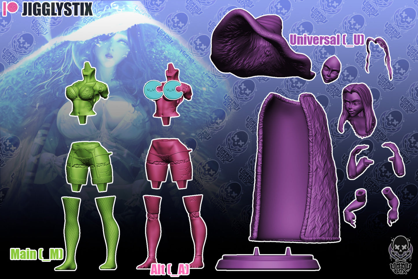 Elder Circle Witch By JigglyStix