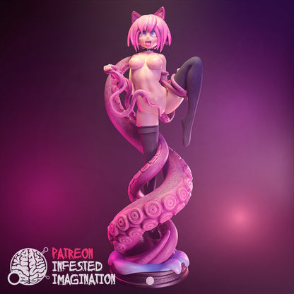 HENTAI GIRL BEING FUCKED BY BIG TENTACLES - Infested Imagination