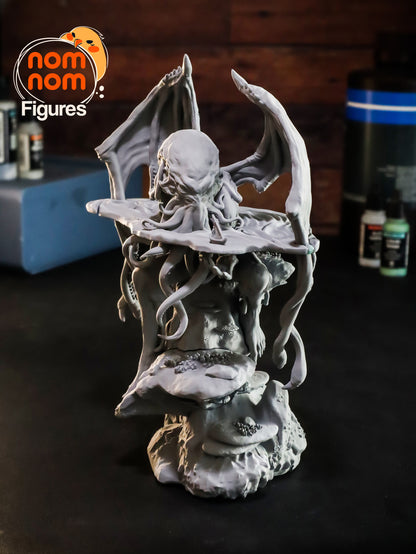 Cthulhu Mythos 3D Printed Model by Nomnom Figures