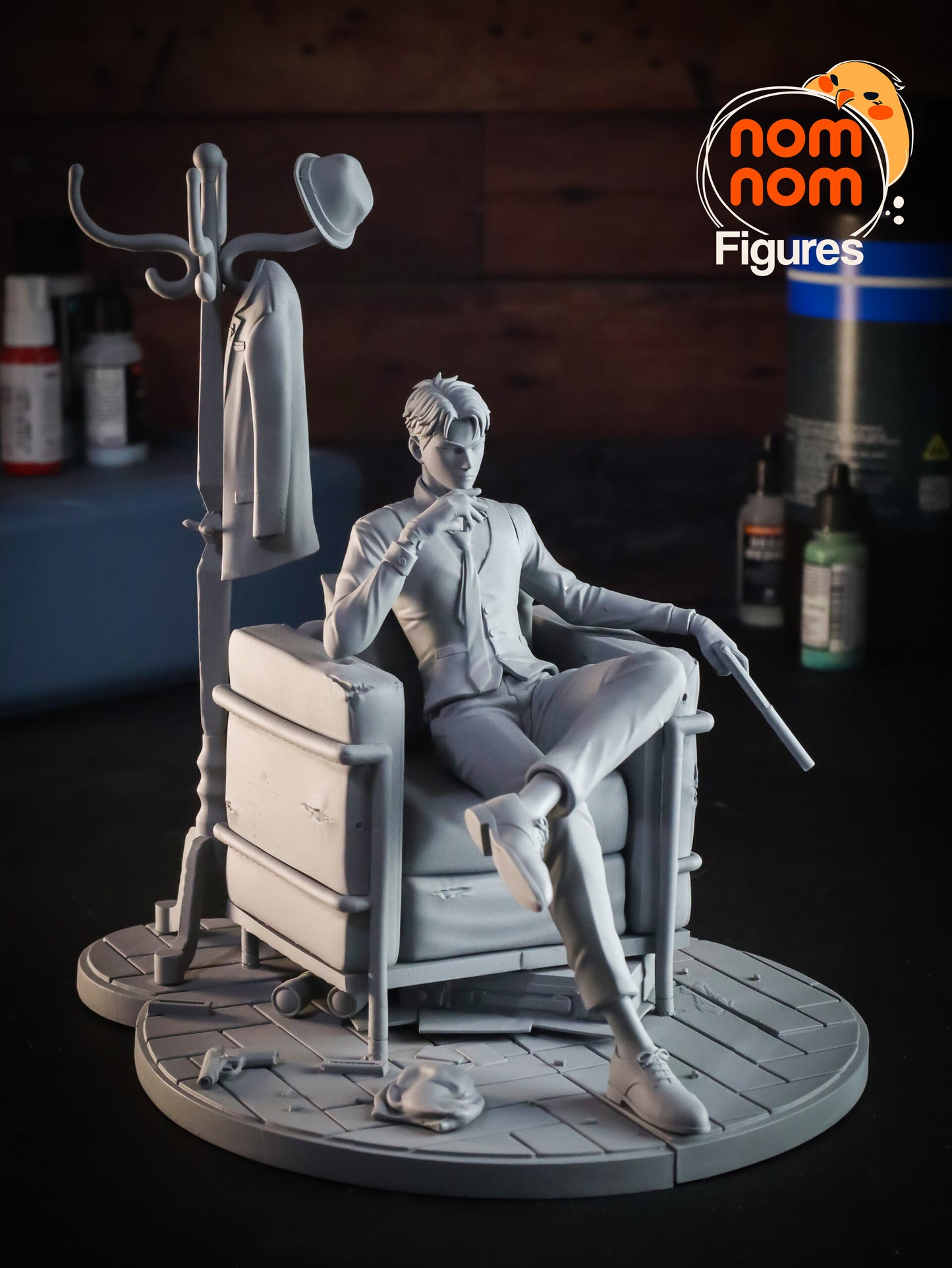 Loid Forger - SpyXFamily 3D Printed Fanmade Model by Nomnom Figures
