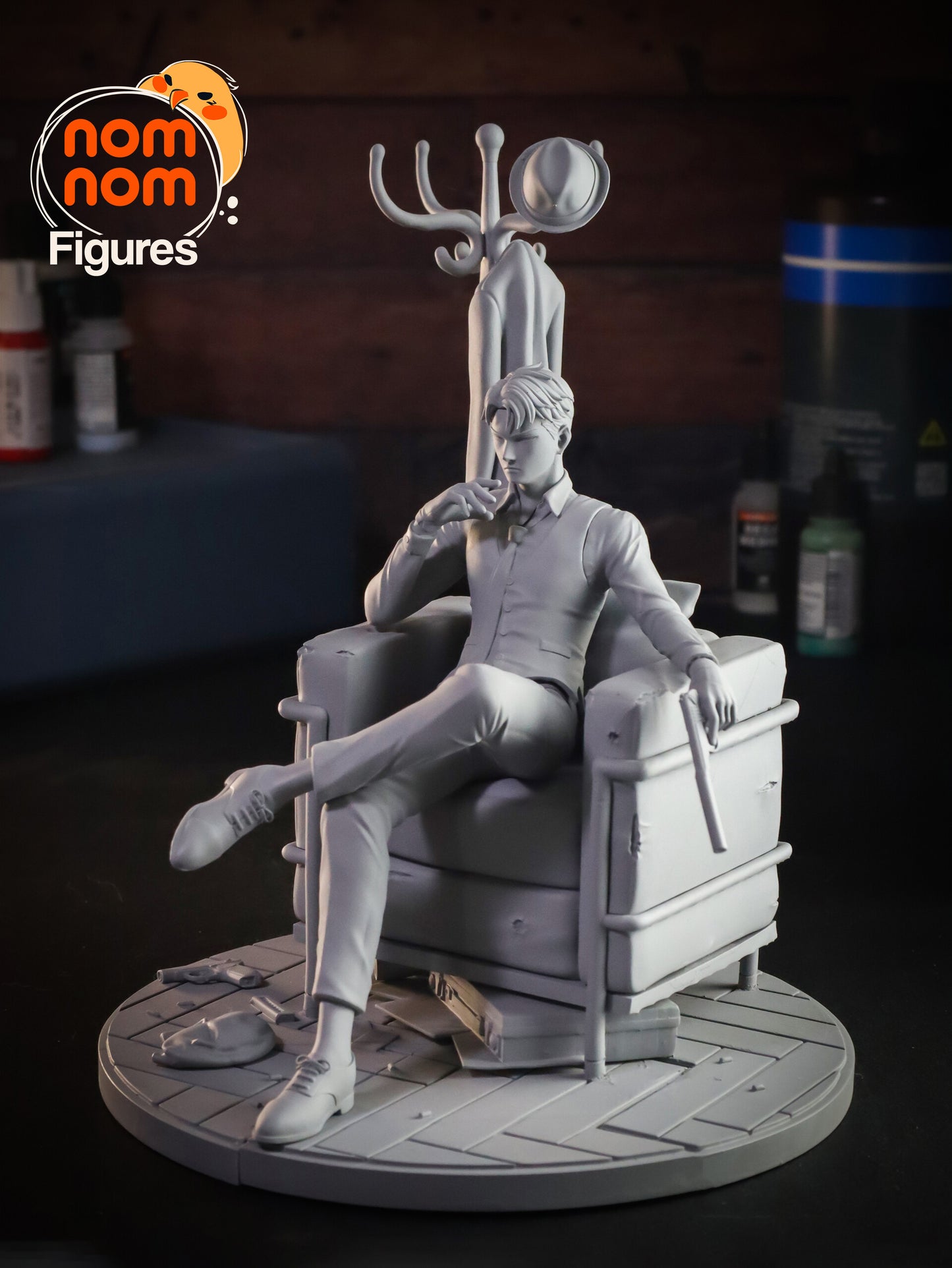 Loid Forger - SpyXFamily 3D Printed Fanmade Model by Nomnom Figures