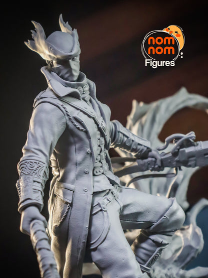 Hunter - Bloodborne 3D Printed Fanmade Model by Nomnom Figures