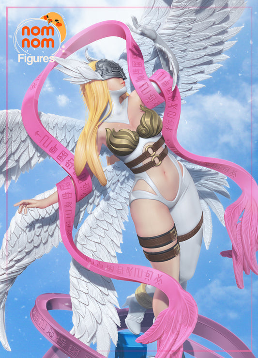 Angewomon - Digimon 3D Printed Fanmade Model by Nomnom Figures