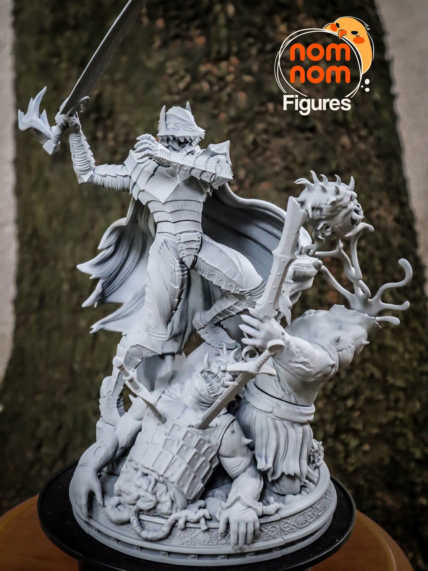 Guts - Berserk - Version 1 3D Printed Fanmade Model by Nomnom Figures