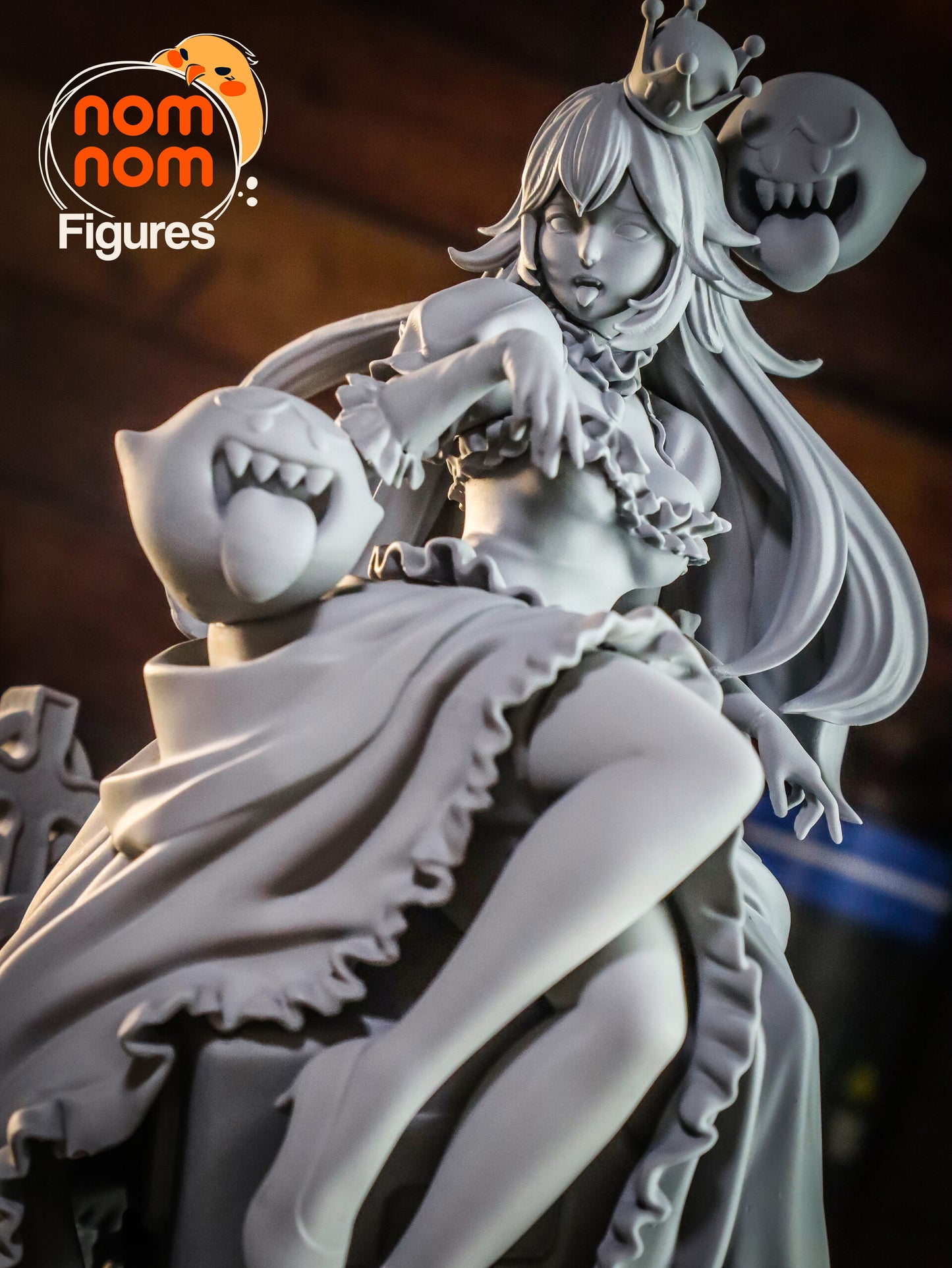 Booette - Super Mario 3D Printed Fanmade Model by Nomnom Figures
