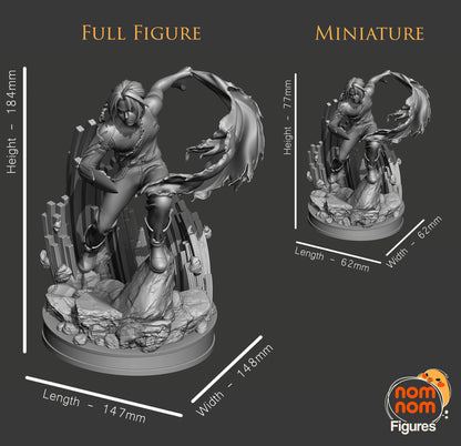 Edward Elric - Full Metal Alchemist Printed Model by Nomnom Figures