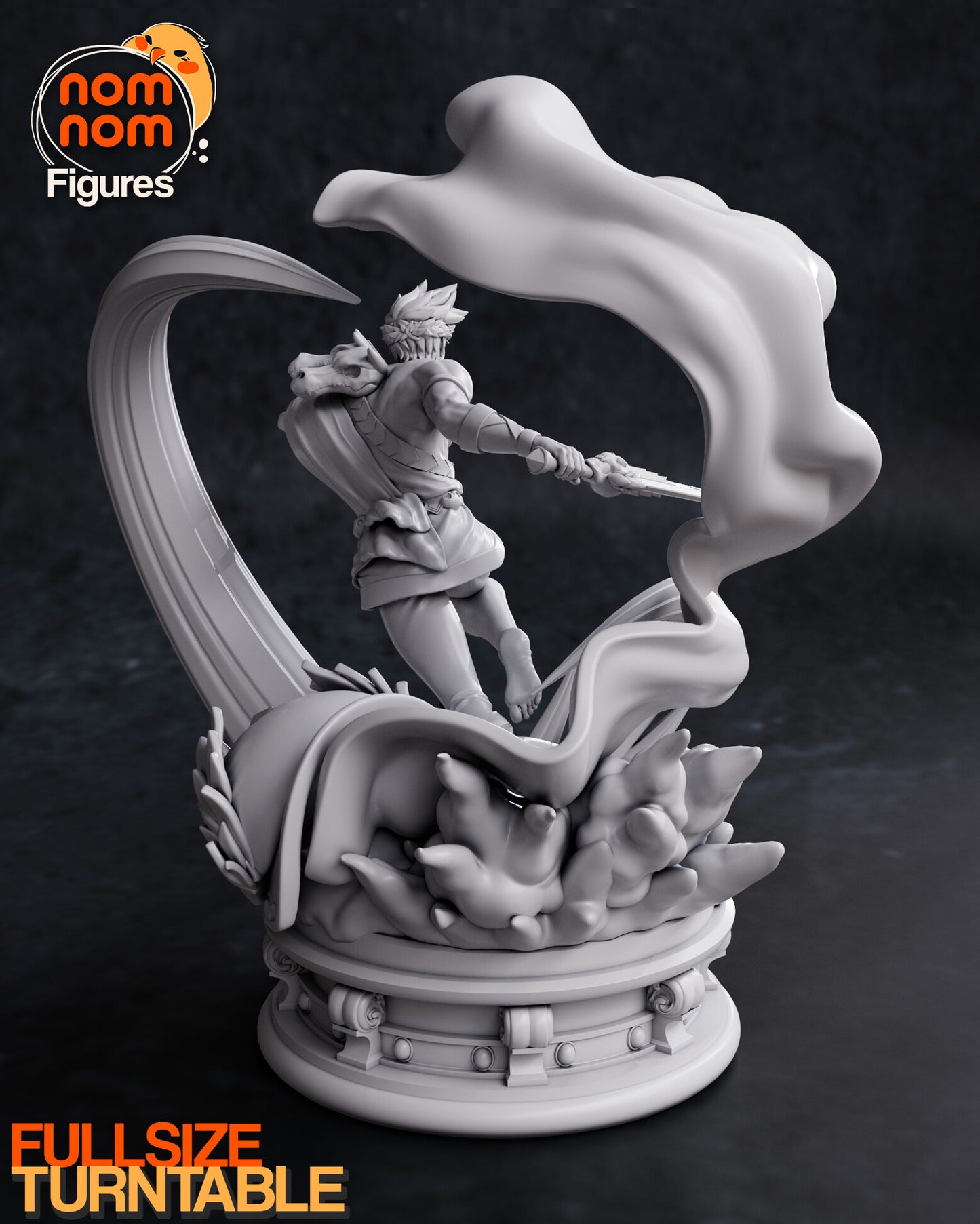 Zagreus - Hades 3D Printed Fanmade Model by Nomnom Figures
