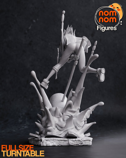 Power - Chainsaw man 3D Printed Model by Nomnom Figures