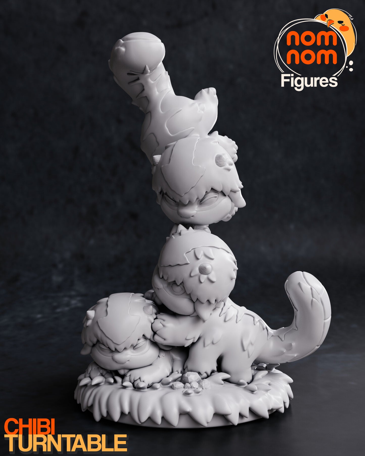 Chibi Baby Skybison - Avatar 3D Printed Fanmade Model by Nomnom Figures