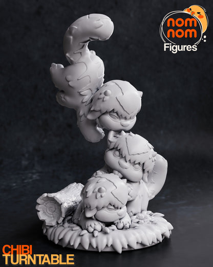 Chibi Baby Skybison - Avatar 3D Printed Fanmade Model by Nomnom Figures