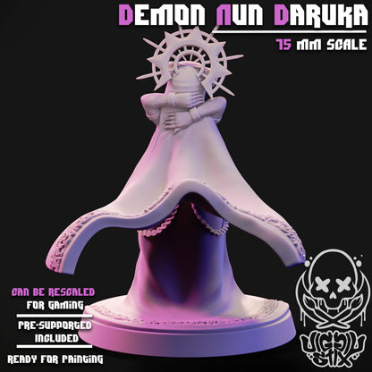 Demon Nun Daruka By JigglyStix
