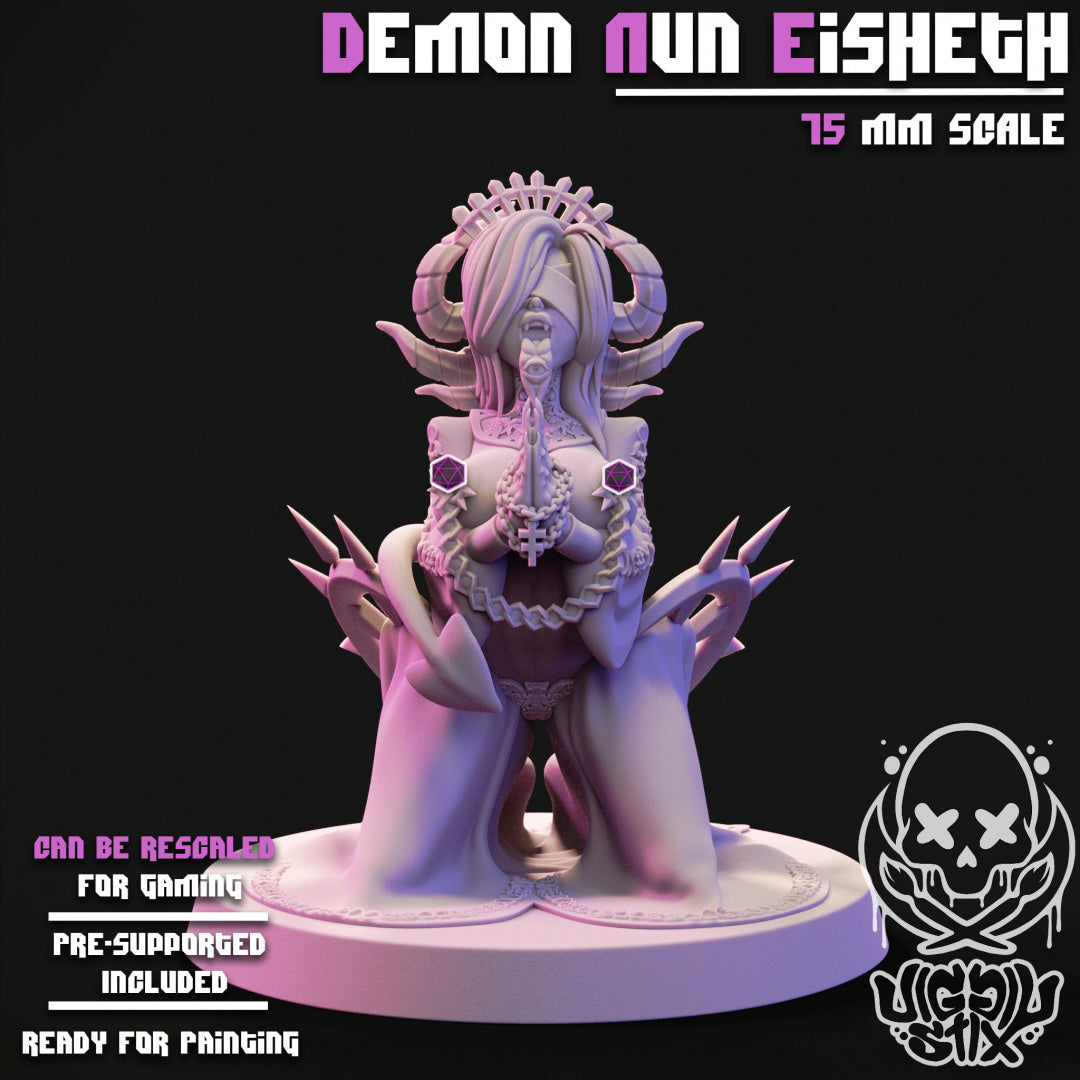 Demon Nun Eisheth By JigglyStix