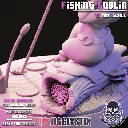 Fishing Goblin Girl By JigglyStix