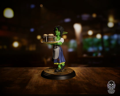 Goblin Waitress By JigglyStix