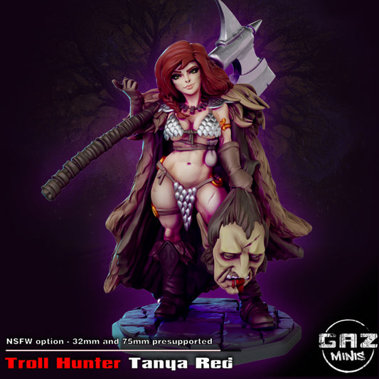 Troll Hunter Tanya Red by Gaz Minis