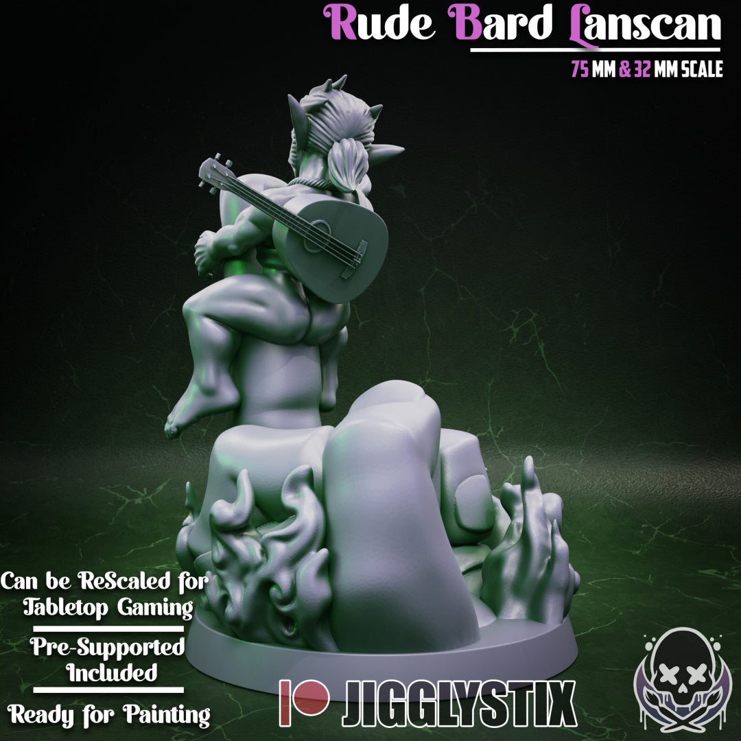 Rude Bard Lanscan By JigglyStix